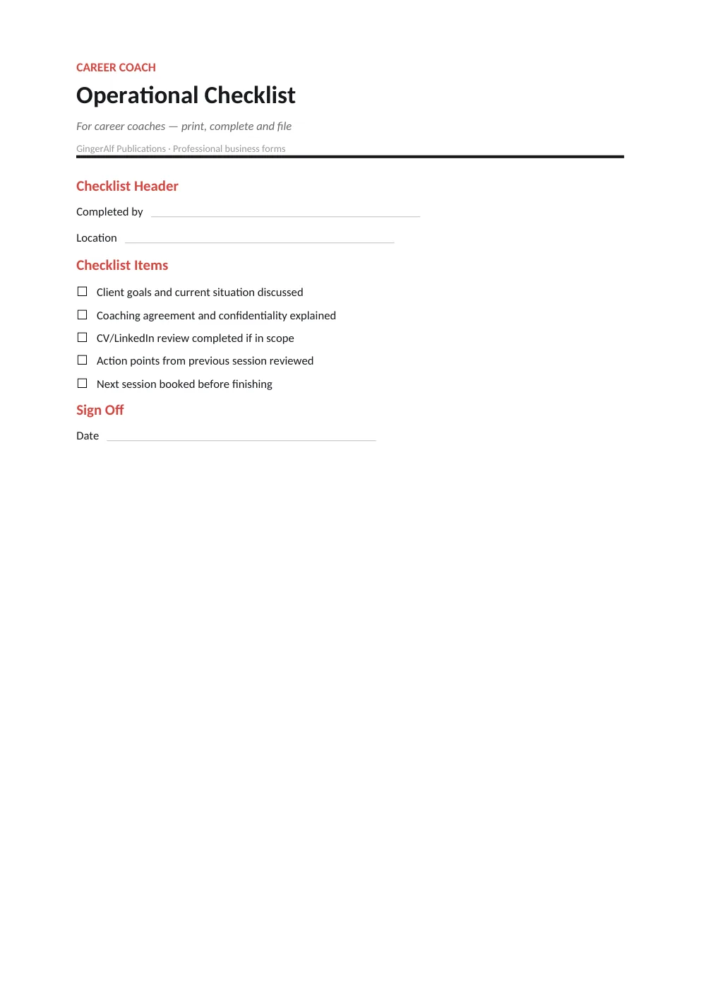 Career Coach Complete Forms Bundle (UK) preview 5