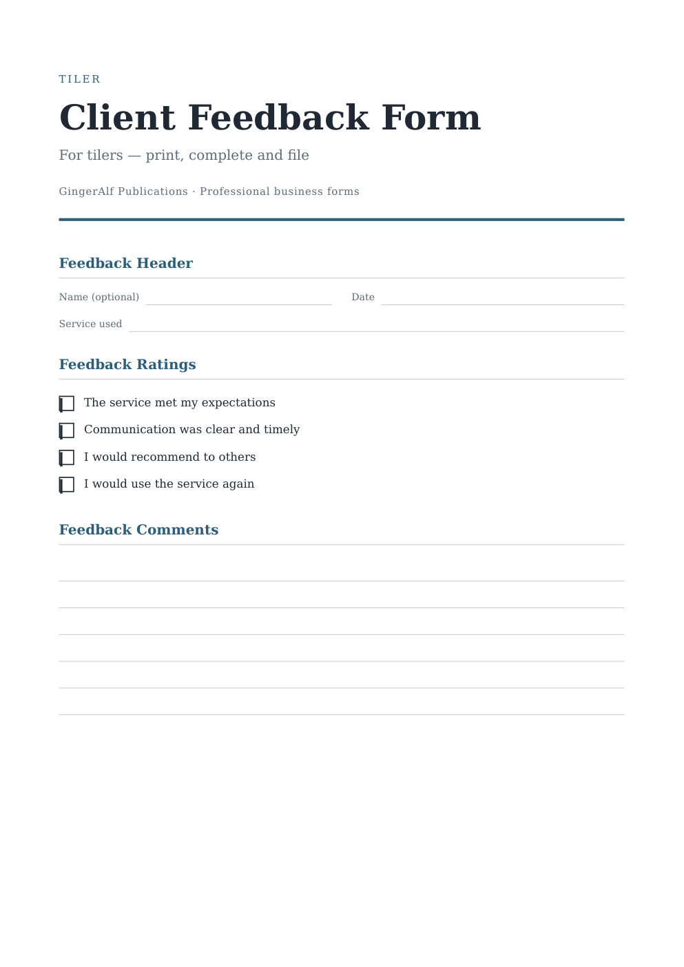 Tiler Complete Forms Bundle (UK) preview 4